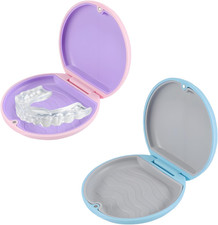 Gebissdose Ultradünnes Zahnspangendose Zahnspangenbox Magnetisch Staubdicht