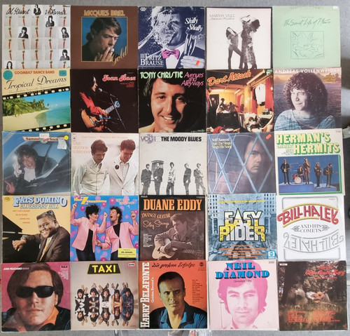 25x vinyl rock pop weitere - 25x, rock/pop/weitere