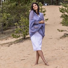 Mauve leichte mohair - mauve,