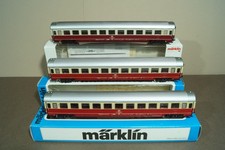 Märklin 3 * 4224 TEE / IC- Großraumwagen DB rot/beige OVP - 25G38