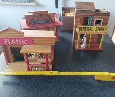 Westernstadt, Häuser und