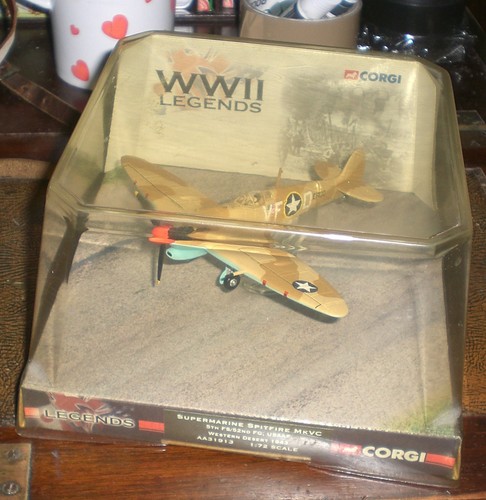 Corgi modell spitfire flugzeug - spitfire,
