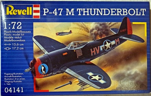 Revell 04141 47m thunderbolt - revell, p-47m