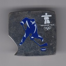 Eishockey Pin OLYMPIA 2010