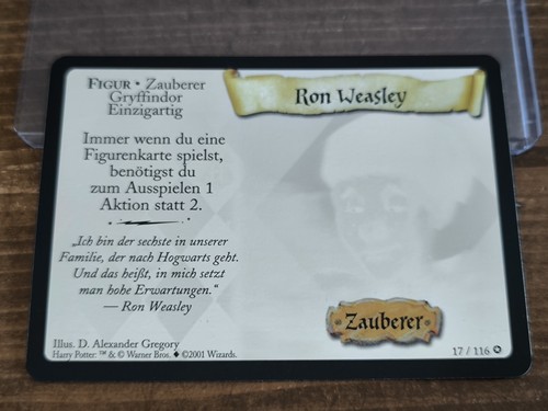 Harry potter tcg ron - harry,