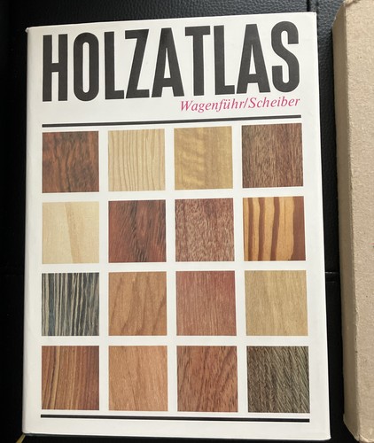 Holzatlas rudi wagenführ - holzatlas,