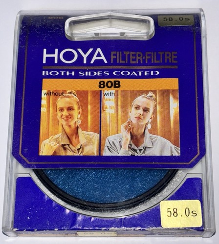 Hoya 58mm 80b blue colour - -,