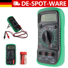 Multimeter mit Batterie Digital Voltmeter Spannungsmesser Prüfer Strom Messgerät