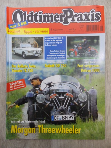 Oldtimer praxis august 1999 - oldtimer,