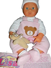 Bayer Baby Puppe "kleine Lisa" die sprechende und singende Funktionspuppe 46 cm