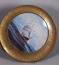 Keramik Bild Schiff Auf