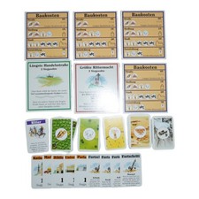 Die Siedler von Catan Kosmos Ersatzteile Rohstoff Entwicklungs Baukosten Karten