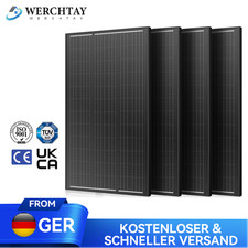 120W 240W 480W 12V Solarmodul Solarpanel Monokristallin Wohnmobil Wohnwagen 100W