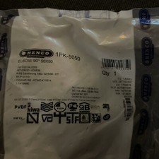 Henco 90° Winkel 50x50 PVDF Pressfitting