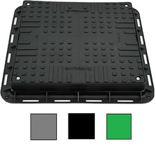 Kanaldeckel Kunstoffdeckel Schachtdeckel  700mmx700mm KL-A15 Gully Brunnendeckel