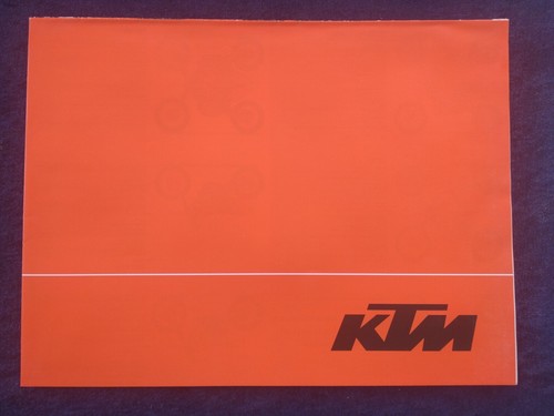 Ktm model range prospekt - ktm,