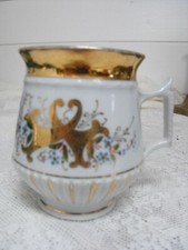 antike Bauerntasse, Tasse, Haferl, Kaffeebecher, Becher, um 1900 -2-