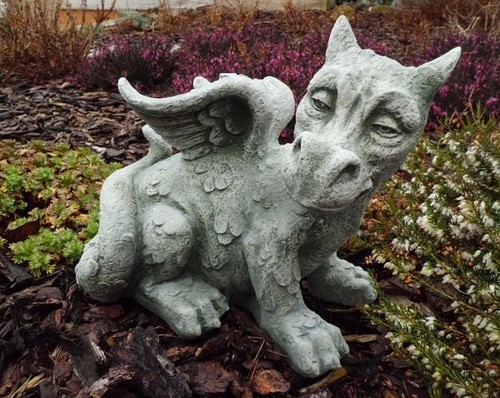 Steinfigur steinguss - steinfigur,