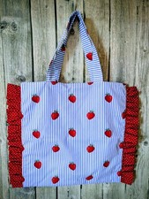 🍓 Handgenähte Stofftasche