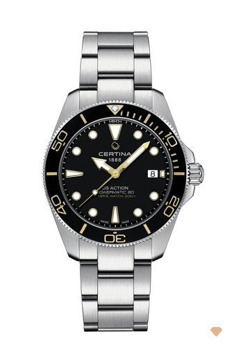 Certina action diver 5mm - ds, 40.5mm