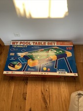 Toys & Games My Pool Table Set Billard Kinder Snooker 100x54x63 Billardtisch TOP