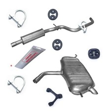 Auspuff Komplett VW Golf V 1.4i -16V auch PLUS Schrägheck  + Montagesatz
