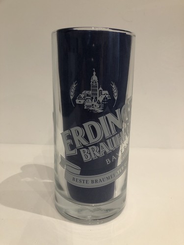 Erdinger brauhaus glaskrug - x,