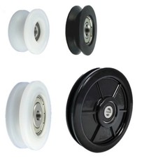 Kunststoff Polyamid Rollen Laufrolle Führungsrolle für Seil  Ø29 - Ø200 mm C