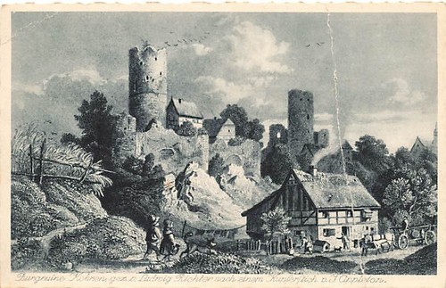 Alte burgruine kohren - alte,