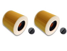 2x Patronen-Filter für Kärcher A 2251 Me F1, A 2254 Me, A 2534 pt, A 2554 Me etc