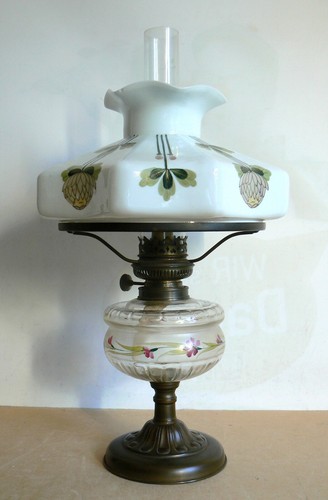 Jugendstil petroleumlampe - jugendstil,