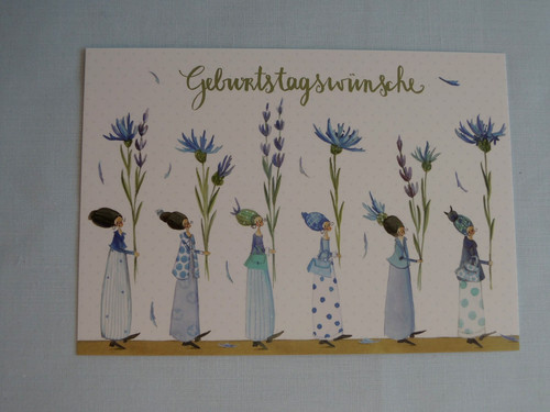 Postkarten geburtstag - 1x,
