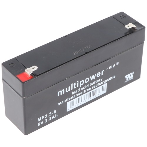 Multipower blei akku - multipower, mp3.3-6