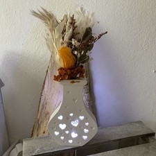 Deko  Vase mit LED für