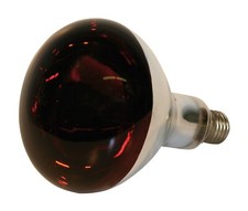 Kerbl Hartglas-Infrarotlampe Wärmelampe E27 150W-250W Rot Klar 22244