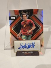 2022-23 PANINI SELECT FIFA Paulo Sousa Auto Portugal 