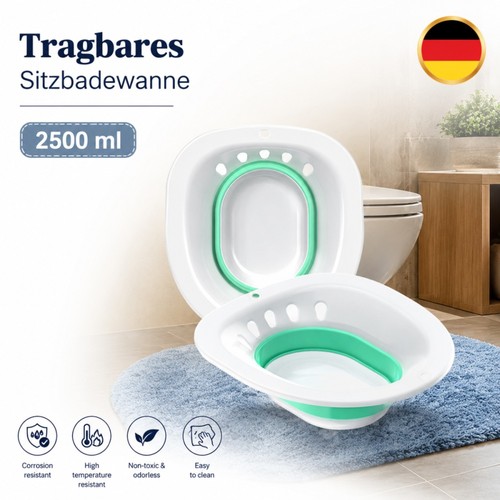 Sitzbad einsatzbidet sitzwanne - sitzbad,
