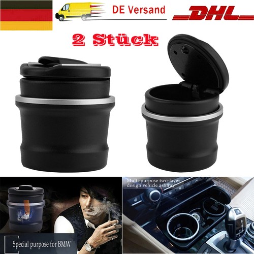 Auto aschenbecher mit - 2x,