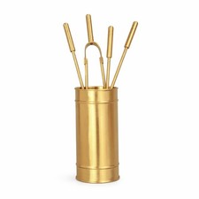 Kaminset messing matt - messing,