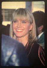 Olivia Newton-John Foto Transparenz Original 35mm Positiver Dia Circa 1990er