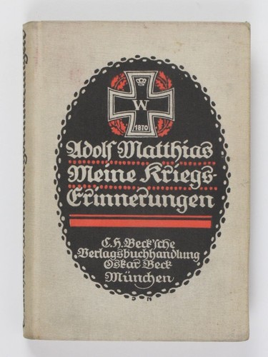 Meine kriegserinnerungen - meine,