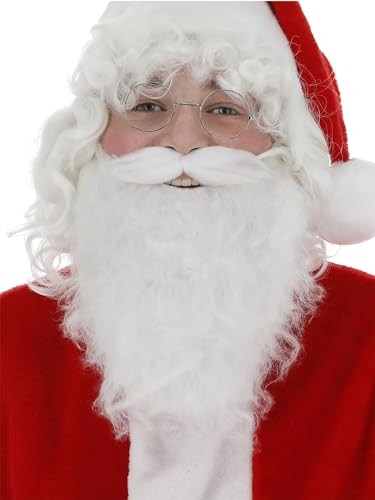 Weihnachtsmann bart weiß - weihnachtsmann,