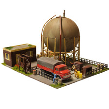 Diorama H0/1:87 Industrieszene
