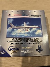 American Airlines 40th Anniversary "Lightning Bolt" B757-200 Gemini Jets 1/400