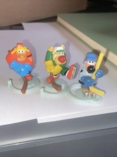 3 X Ü Ei Figur 2008 Hockeytiere Hockey Tiere Eishockey Spieler NUR Figuren