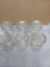 6 Stück  Gerrix 1 Ltr. Einmachgläser Sturzgläser Weckgläser