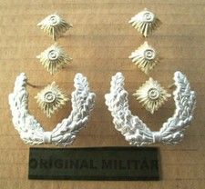 Rangabzeichen AUFLAGEN Oberst 2x Eichenlaub 6x Sterne  Bw Dienstgradabzeichen #3