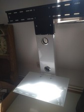 Tv Ständer Glas Weiß 