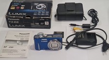 Panasonic LUMIX DMC-TZ22 14,1 Megapixel, 16x optischer Zoom Digitalkamera - Blau