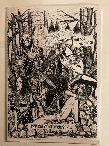 Virus black metal fanzine - metal, no